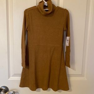 GAP kids turtle neck skater dress